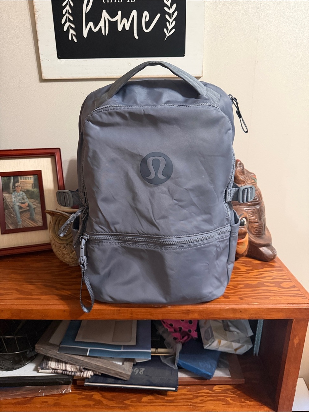 lululemon athletica  Slate Gray Compact Backpack